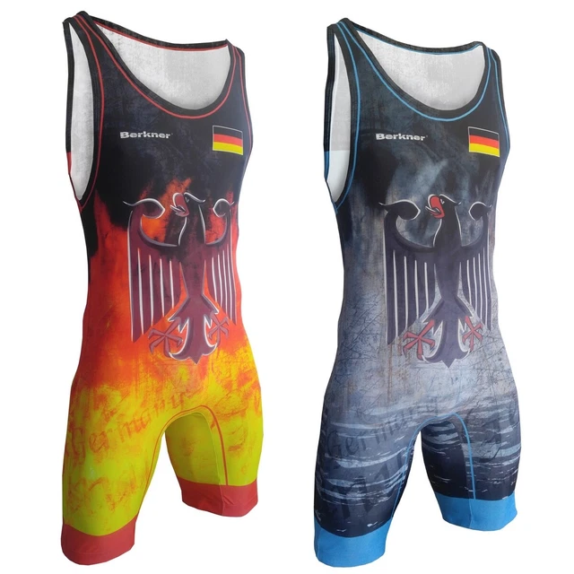 RINGERTRIKOT BERKNER GERMANY Wrestling Singlet Suit Trikot Herren ...