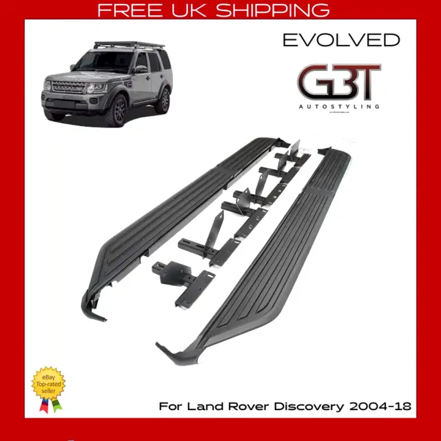 Estriberas Laterales Para Land Rover Discovery 3 Y 4 2005-15 Estilo Oe Nuevas