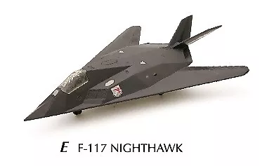 NEWRAY - F-117 NIGHTHAWK Stealth-Flugzeugbausatz - 1/72 - NEW21315A