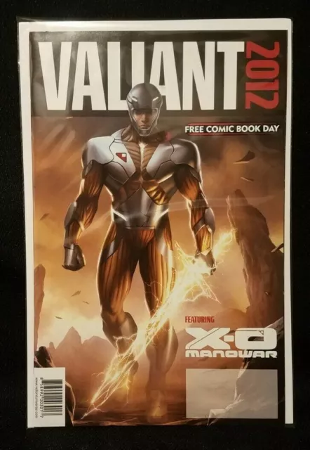 VALIANT COMICS FCBD 2012 NM 1st Print! BLOODSHOT Movie! X-O MANOWAR HARBINGER!
