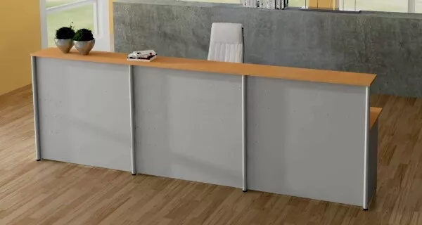 Empfangstheke KMG7 Bürotheke Bürotresen Empfangstresen Anmeldetheke vh-büromöbel