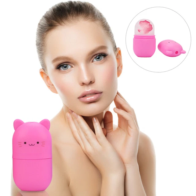 Vassoio cubetto di ghiaccio gel di silice strumento di sollevamento pelle viso rullo viso viso viso freddo viso viso