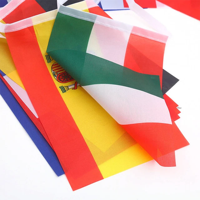 2024 EURO FOOTBALL Championship Bunting 24 Countries European