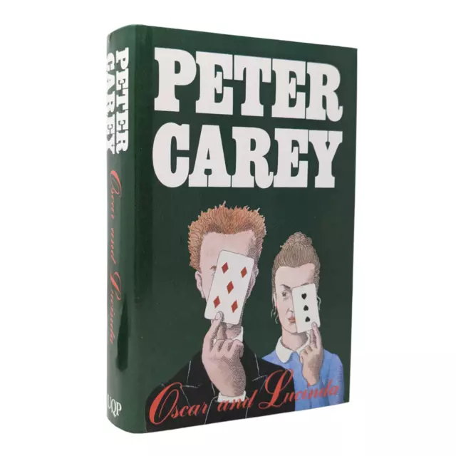 Peter Carey - Oscar and Lucinda - True First Australian Edition 1988 - SIGNED