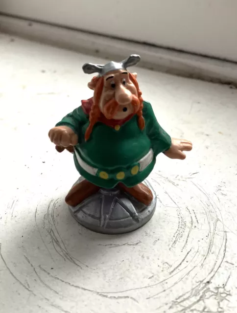 Majestix (offener Mund, weißer Gürtel) aus Asterix Serie BULLY 1990 Bullyland