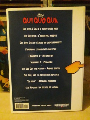 I MITICI DISNEY N°7 Qui Quo Qua La Gazzetta dello Sport