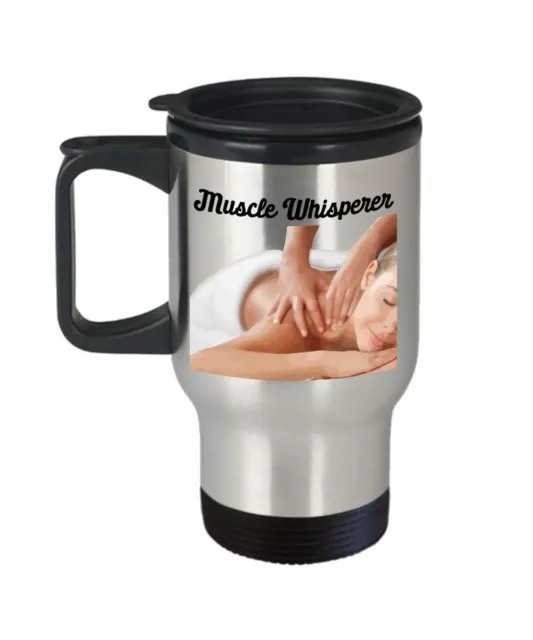 Muscle Whisperer Travel Mug - Funny Tea Hot Cocoa Coffee Insulated Tumbler...