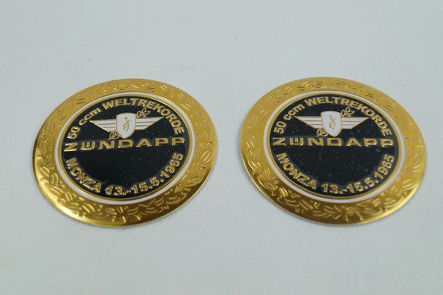 Zündapp KS80 KS50 KS 50 80 Tankemblem 64mm Ø 2 Stück Variante 3