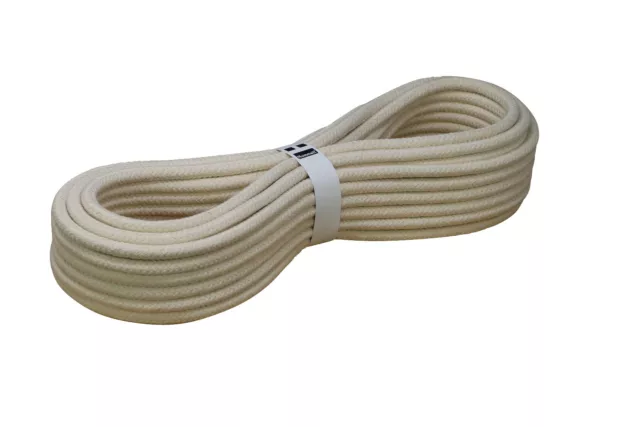 Hummelt® SilverLine-Rope Baumwollseil Baumwollkordel (K) 10mm Natur (beige)