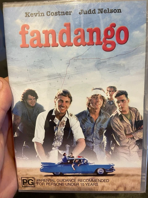 Fandango NEW/sealed region 4 DVD (80s / 1985 Kevin Costner comedy drama movie)