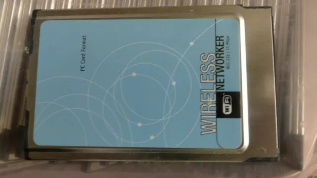 Symbol Wireless WIFI Pc PCMCIA Card La 4121 La-4121-1100-Us