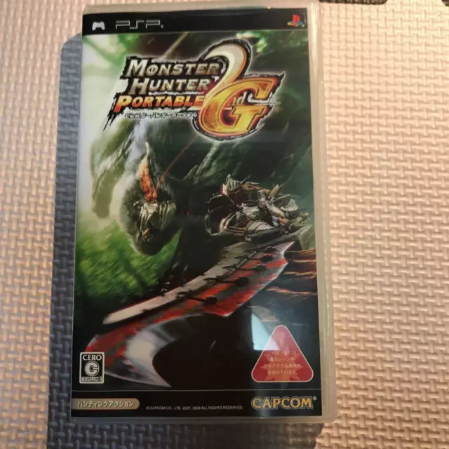 PSP Monster Hunter Portable 2nd G PSP the Best 4976219025027 From Japan