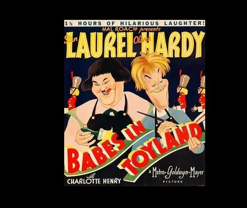 Laurel And Hardy - Babes In Toyland 1934 Super 8 B/W Sound 5X400Ft Cine 8Mm Film