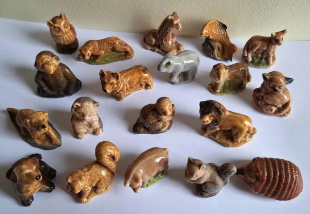 Wade WHIMSIES Collectable ANIMALS - Miniature Figurines - Pets, Wildlife etc.