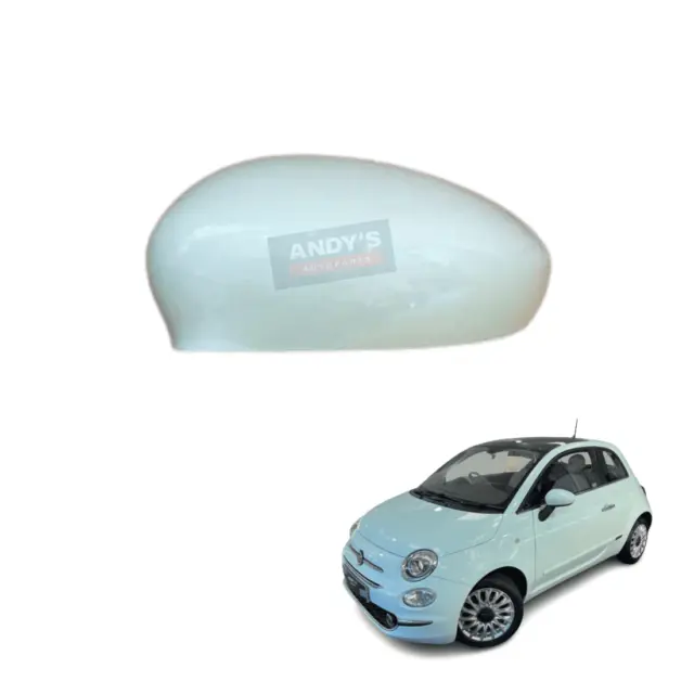 Fiat 500 2007 Onwards Wing Mirror Cover L/H Or R/H Rosa Diva 182/B - DRIVER