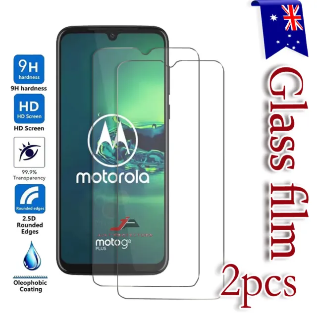2X For Motorola Moto G8 Plus & G8 Power Lite Tempered Glass LCD Screen Protector