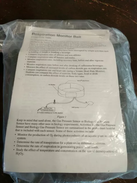 Vernier Respiration Monitor Belt RMB