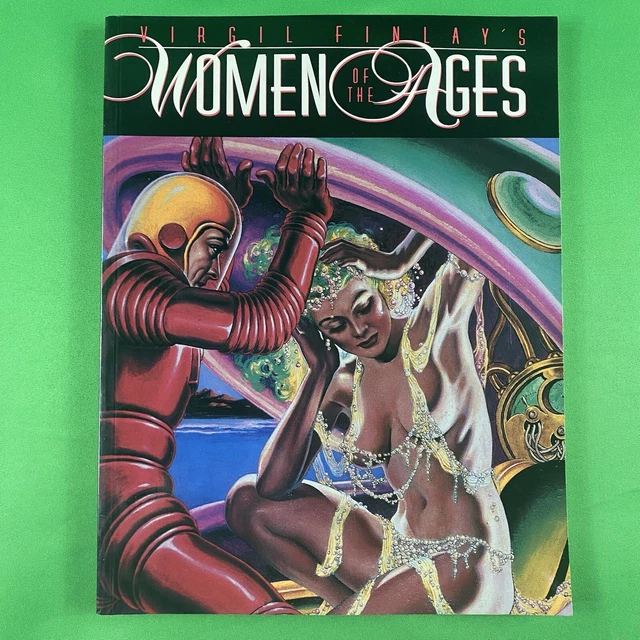 Virgil Finlay's Women of the Ages NM+ 1992 Underwood Books Illustrated