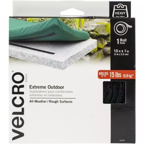 VELCRO(R) Brand Extreme Outdoor Tape 1"X10'-Black