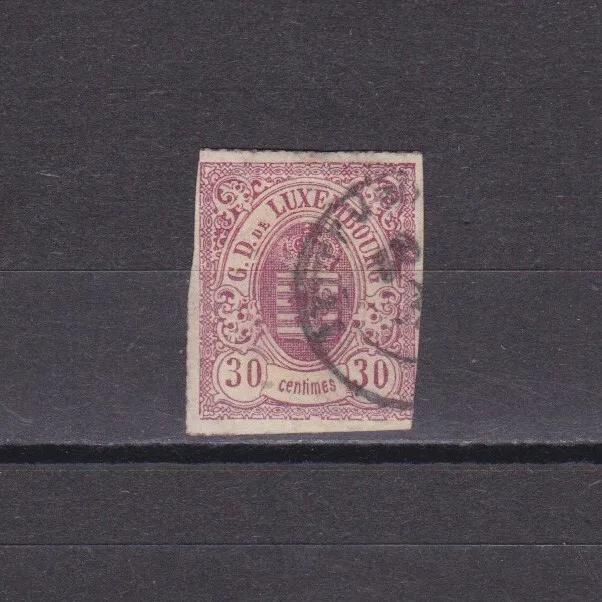 LUXEMBOURG 1865, Sc #23, CV $80, Used