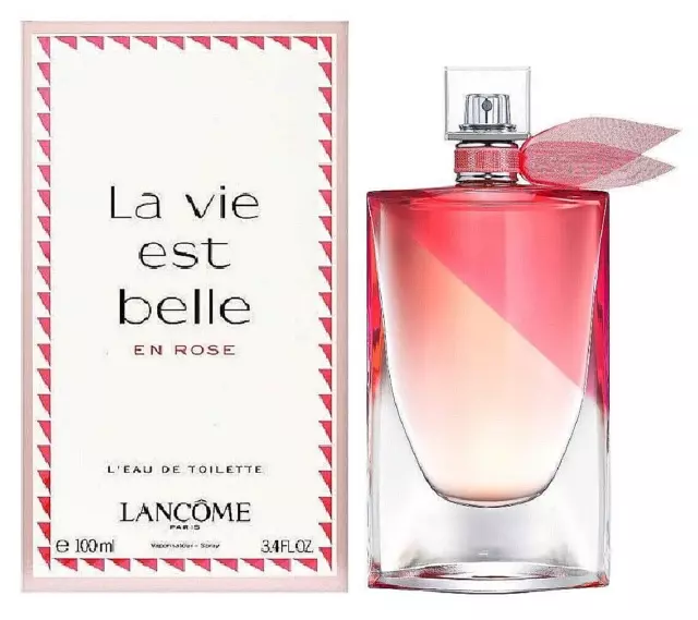 LANCOME La Vie Est Belle EN ROSE 100ml Eau de Toilette Spray Neu & Ovp Damen EdT