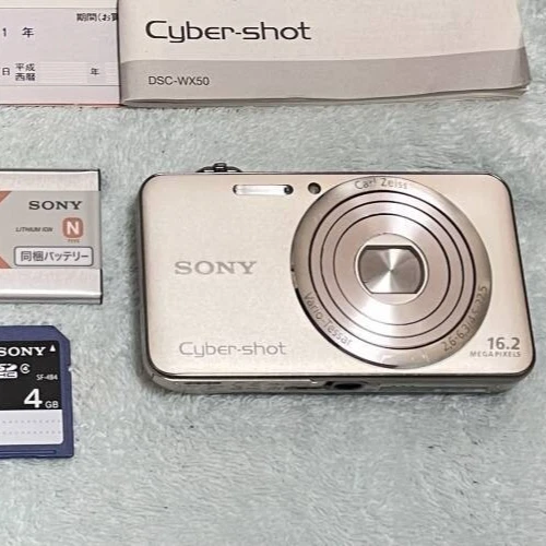 SONY CYBER-SHOT DSC-WX50 16.2MP Compact Digital Camera Gold