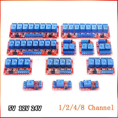 1/2/4/8 Canali Relè optokoppler modulo FR Arduino Raspberry relè carta 5/12/24v 