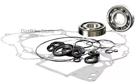 Suzuki RM 125 H J 1987 1988 Engine Rebuild Kit, Main Bearings Gasket Set & Seals