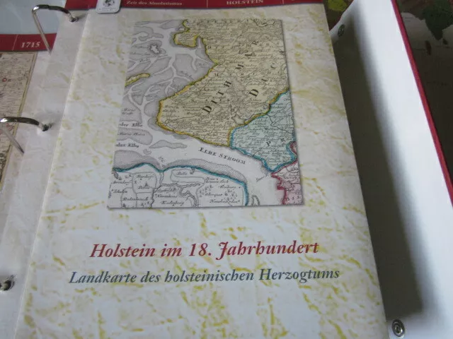 Dtsch.Geschichte in Historischen Karten 1710 Herzogtum Holstein