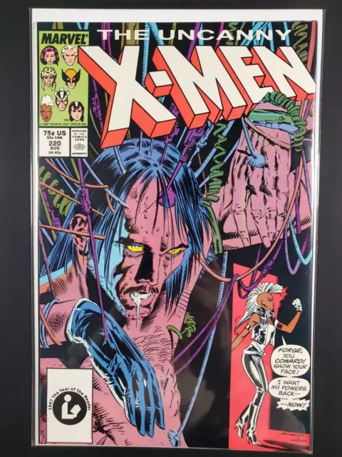 The Uncanny X-men #220 Direct Edition Marvel Comics