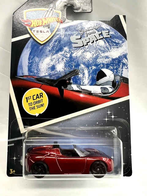 BRAND NEW SEALED Hot Wheels Tesla 08 Roadster 1St Car To Orbit The