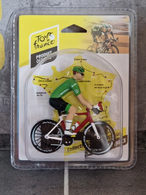 Miniature Cycliste TOUR DE FRANCE maillot blanc SOLIDO SOL1809903 Miniature Cycliste TOUR DE FRANCE maillot blanc SOLIDO SOL1809903