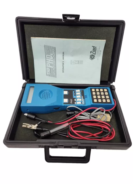 Ziad The PHD Telecommunicator telephone line tester with case and manual