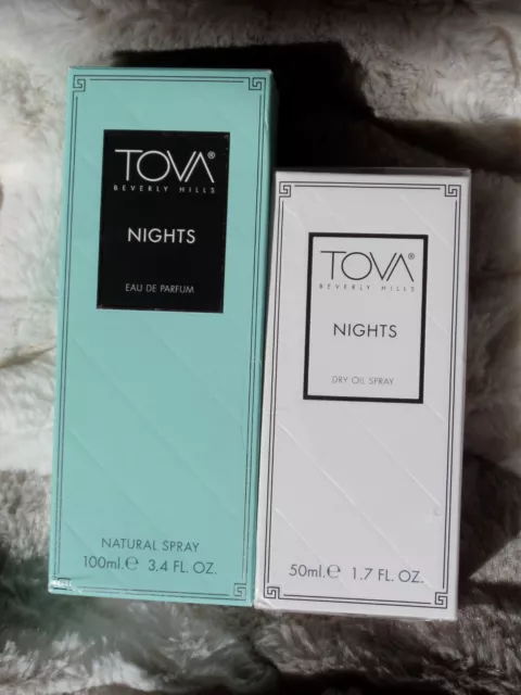 TOVA Fragrance-Duo Nights Eau de Parfum 100ml& Körperspray 50ml NEU QVC