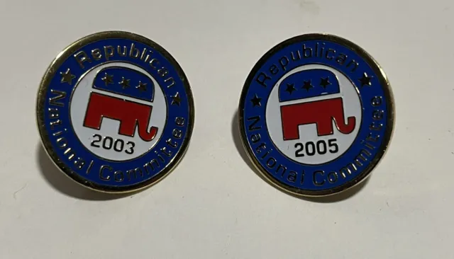 republican 2003 national committee 2003/2005 pins
