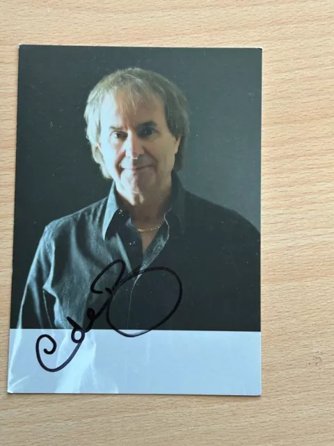 Chris de Burgh Autogrammkarte original signiert #S1117