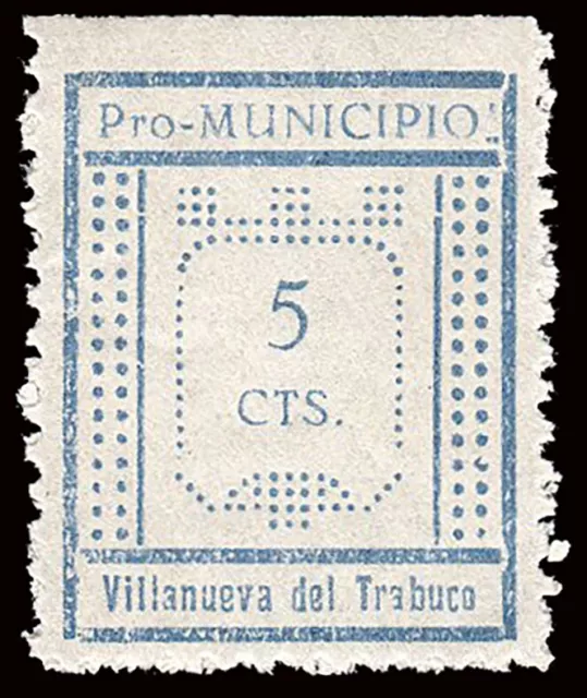 Málaga -Guerra Civil - Em. Local Nacional  - Villanueva Trabuco -Allepuz ** 27