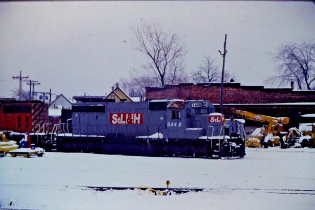Original Slide St. Lawrence & Hudson EMD SD40-2 Diesel Engine (1998) Item #CC596