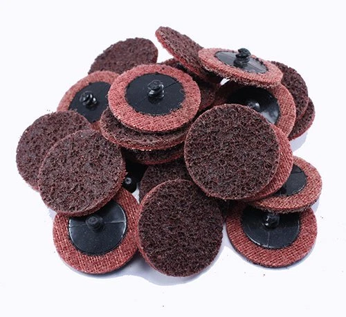 Surface Conditioning Quick Change Discs 2" Red Medium Prep Pad - 25 Pack