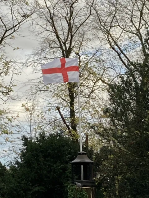 England Flag 3ft X 2ft  St George Cross Flags English Eyelets UK SELLER