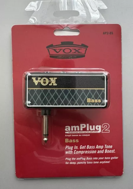 VOX AP2BS Headphone Bass Guitar Amp amPlug2 Japan F/S