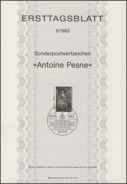 ETB 05/1983 Antoine Pesne, Maler