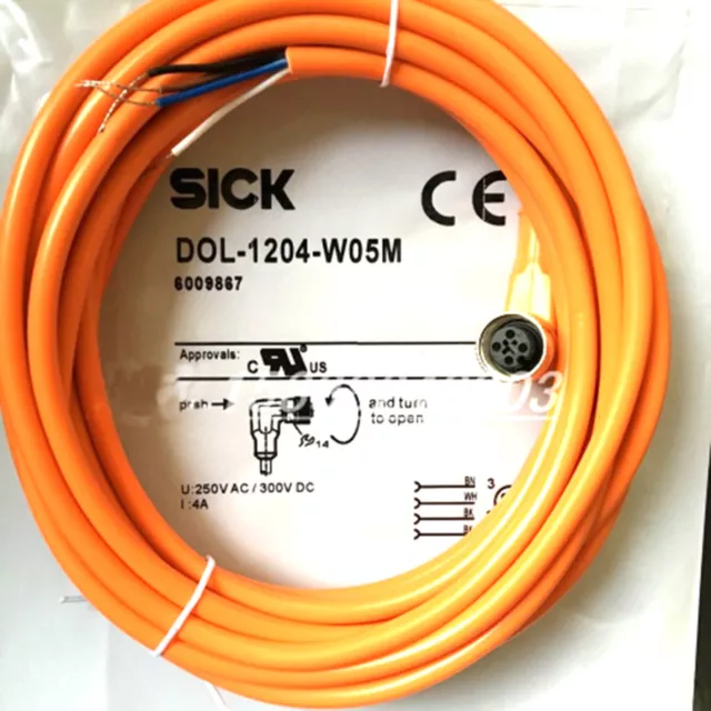SICK  DOL-1204-G05M Plug connectors and cables New ⊕IK