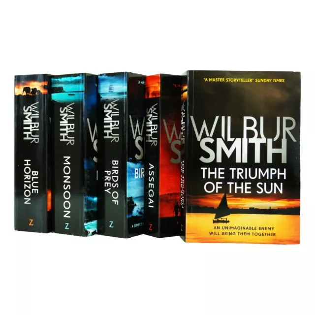 The Courtney Series 5 Books 9 to 13 Collection Set By Wilbur Smith - Young Adult