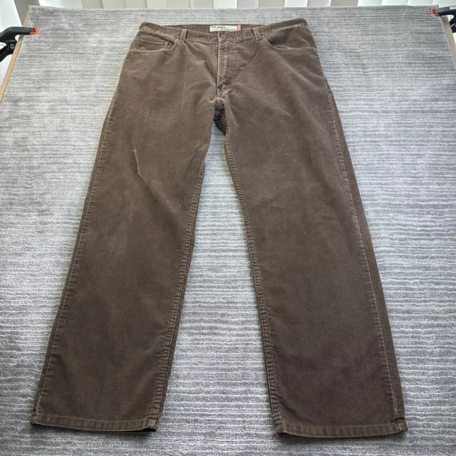 Levis 559 Pants Corduroy Mens 36x30 Brown Relaxed Straight Chino Bottoms Slacks