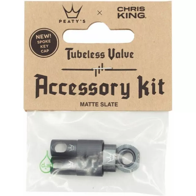 Chris King X Peaty’s Tubeless Valve Accessory Kit