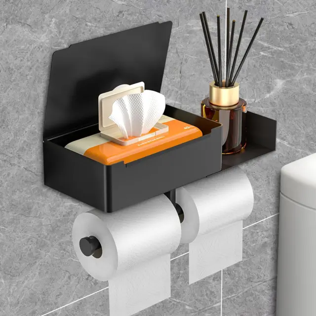 Porta carta igienica in acciaio inox con scopino per WC – Porta carta  igienica con scatola per salviette umide, porta carta igienica con spazzola  per WC, scopino per WC : : Casa