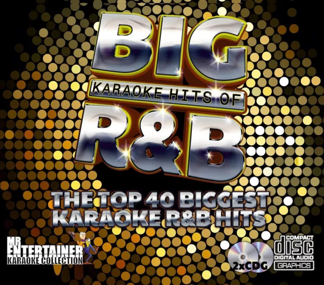 R&B Karaoke. Mr Entertainer Big Karaoke Hits Doppel CD + G/CDG Disc Set. BNE 2