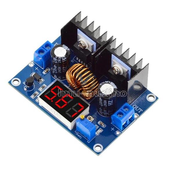 DC 4-38V to 1.25-36V PWM 8A Step Down Regulator Power Digital Display XL4016