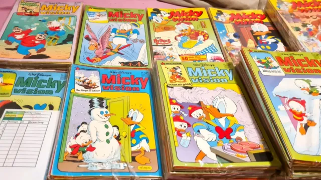 Micky Vision 1 Auflage 1978-1991 kpl. Jahrgänge sehr gut                    1937